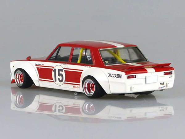 AOSHIMA 青島 1/24 自由步行 SP Shakotan Koyage官方 Hakosuka 4Dr. 組裝模型 AOSHIMA 青島 1/24 自由步行 SP Shakotan Koyage官方 Hakosuka 4Dr. 組裝模型