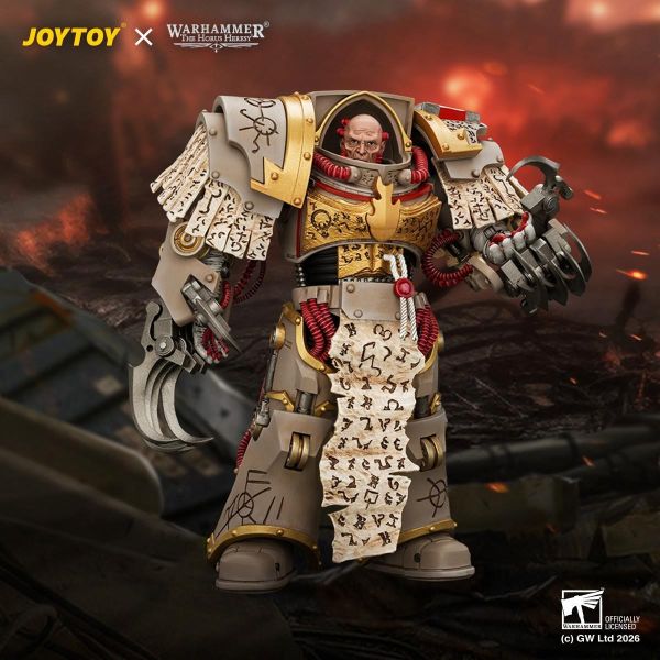 (預購) JOYTOY 1/18 戰鎚40000 荷魯斯之亂 懷言者 科爾‧法倫 可動完成品 JT05374 20261027 JOYTOY 1/18 戰鎚40000 荷魯斯之亂 懷言者 科爾‧法倫 可動完成品 JT05374