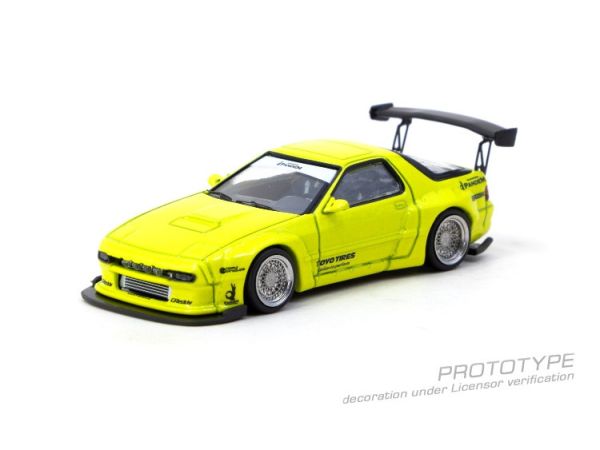 (預購) TARMAC WORKS 1/64 馬自達 MAZDA Pandem Mazda RX-7 FC3S Yellow T64R-066-YL 20251107 TARMAC WORKS 1/64 馬自達 MAZDA Pandem Mazda RX-7 FC3S Yellow T64R-066-YL