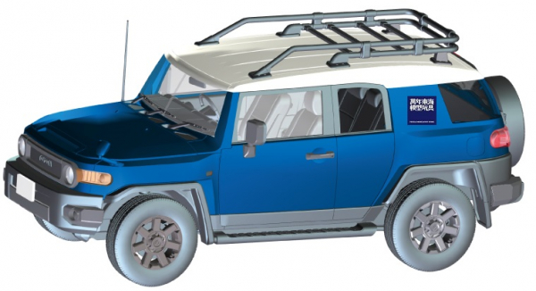 1/24 TOYOTA FJ Cruiser 珍珠白 FUJIMI 車NEXT9 富士美 組裝模型 FUJIMI,1/24,NEXT,TOYOTA,FJ,Cruiser,