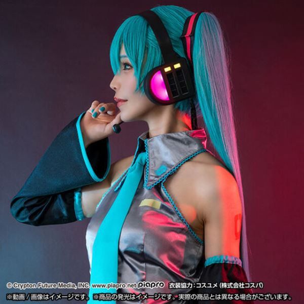 BANDAI NARIKIRI 初音未來 耳機造型套組 BANDAI NARIKIRI 初音未來 耳機造型套組