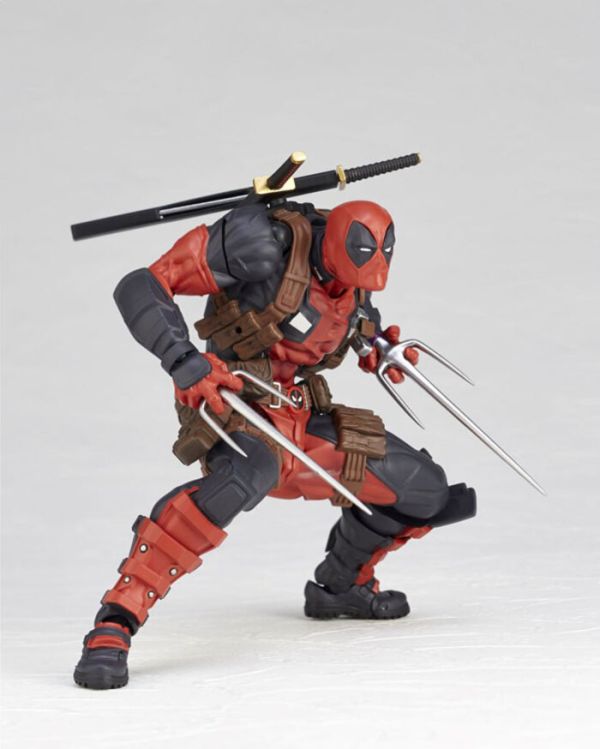 KAIYODO 海洋堂 REVOLTECH 驚奇山口 MARVEL 漫威 死侍 2.5ver. 可動完成品 KAIYODO 海洋堂 REVOLTECH 驚奇山口 MARVEL 漫威 死侍 2.5ver. 可動完成品
