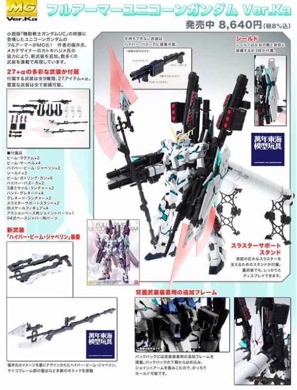 BANDAI 1/100 MG 全武裝獨角獸鋼彈 Ver.Ka 機動戰士 鋼彈UC 組裝模型 BANDAI,1/100,MG,全武裝,獨角獸,鋼彈,Ver.Ka,機動戰士,鋼彈UC,組裝模型,