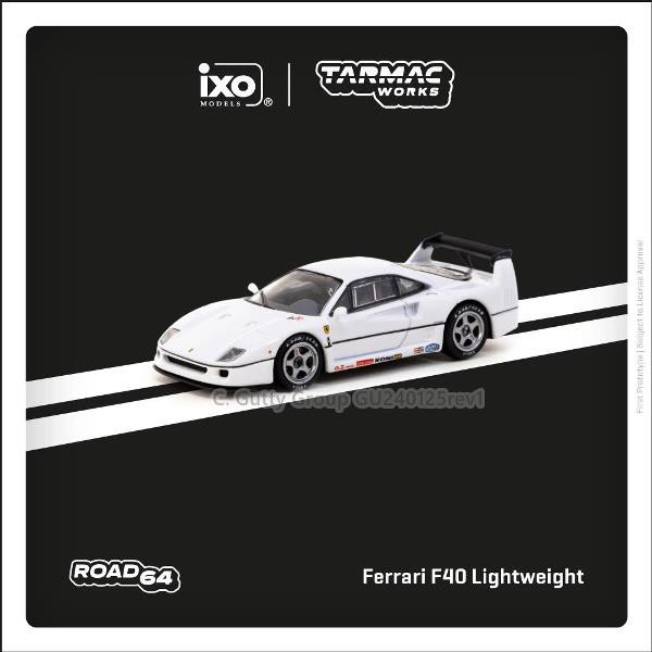 TARMAC WORKS 1/64 法拉利 Ferrari F40 Lightweight White 輕量白 TARMAC WORKS 1/64 法拉利 Ferrari F40 Lightweight White 輕量白