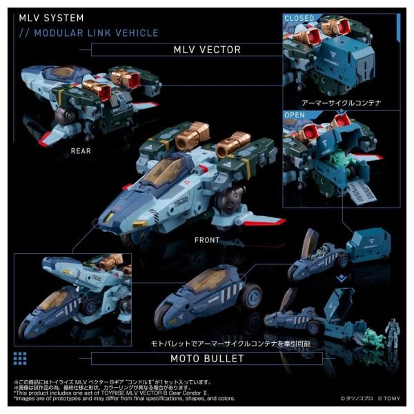 (預購) T-SPARK Toyrise 機甲創世記 MLV Vector B-Gear 神鷹 II 號 20261126 T-SPARK Toyrise 機甲創世記 MLV Vector B-Gear 神鷹 II 號