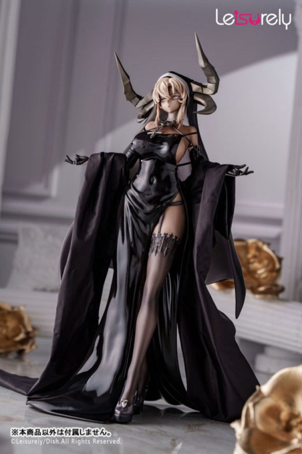 (預購) [18禁商品] Leisurely 1/7 黑修女 Black Nun EX版 PVC完成品 (預購) [18禁商品] Leisurely 1/7 黑修女 Black Nun EX版 PVC完成品