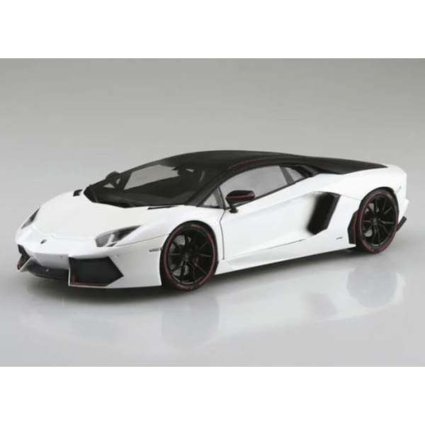 AOSHIMA 青島 1/24 超跑#12 藍寶堅尼 Aventador Pirelli Edition '15 組裝模型 AOSHIMA 青島 1/24 超跑#12 藍寶堅尼 Aventador Pirelli Edition '15 組裝模型