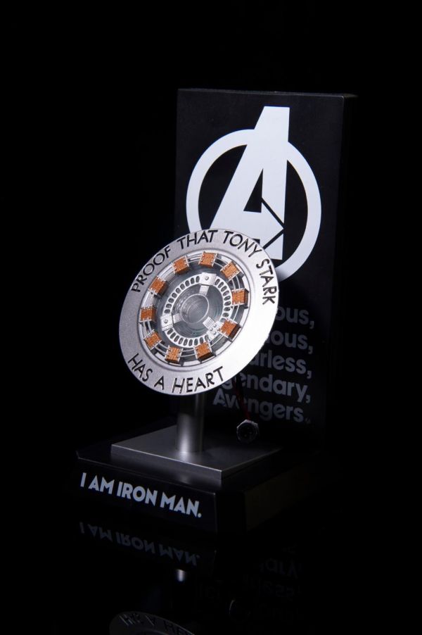 漫威 MARVEL 鋼鐵人 小辣椒紀念品禮物 第一代方舟反應爐 小夜燈無線充電座  漫威,MARVEL,鋼鐵人,小辣椒,紀念品,方舟反應爐,夜燈,無線充電座 