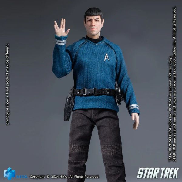 Hiya Toys ESS 1/12 Star Trek 星際爭霸戰 2009 史巴克 可動完成品 Hiya Toys ESS 1/12 Star Trek 星際爭霸戰 2009 史巴克 可動完成品