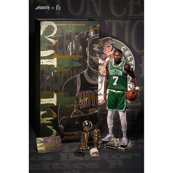 (預購) Aom 1/6 雙子星 傑倫·布朗 總冠軍套裝 可動完成品 20251113 Aom 1/6 雙子星 傑倫·布朗 總冠軍套裝 可動完成品