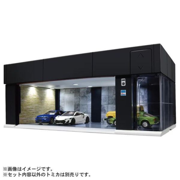TOMICA 多美小汽車 LED電動鐵捲門車庫A款 附HONDA NSX TYPE S特典小車 TOMICA 多美小汽車 LED電動鐵捲門車庫A款 附HONDA NSX TYPE S特典小車