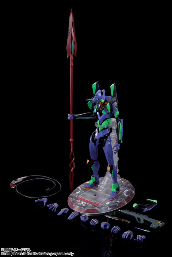 BANDAI DYNACTION 新世紀福音戰士 EVA 泛用人型決戰兵器 人造人 初號機+卡西烏斯之槍 (新色彩版)   BANDAI,DYNACTION,新世紀福音戰士,EVA,泛用人型決戰兵器,人造人,初號機,+,卡西烏斯之槍,(,新色彩版,),  