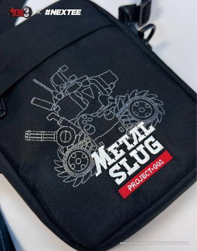 NEXTee 合金彈頭MetalSlug Project-001 側背包 黑 NEXTee 合金彈頭MetalSlug Project-001 側背包 黑