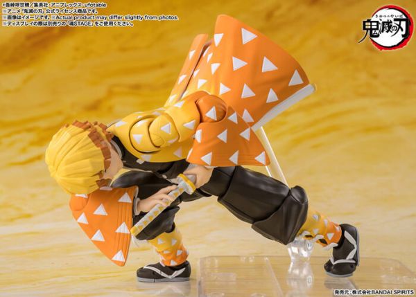 BANDAI S.H.Figuarts SHF 鬼滅之刃 我妻善逸 可動完成品 BANDAI S.H.Figuarts SHF 鬼滅之刃 我妻善逸 可動完成品