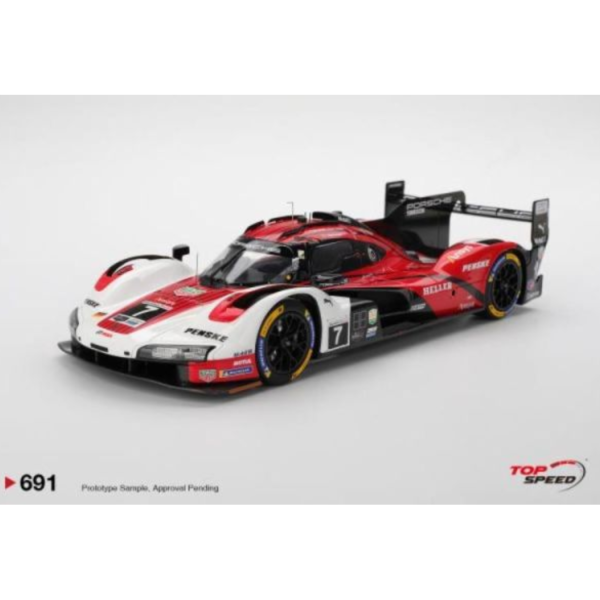 (預購) TopSpeed 1/18 保時捷 Porsche 963 #7 Porsche Penske Motorsport 2025 IMSA Daytona 24 Hrs Winner TS0691 20260323 TopSpeed 1/18 保時捷 Porsche 963 #7 Porsche Penske Motorsport 2025 IMSA Daytona 24 Hrs Winner TS0691