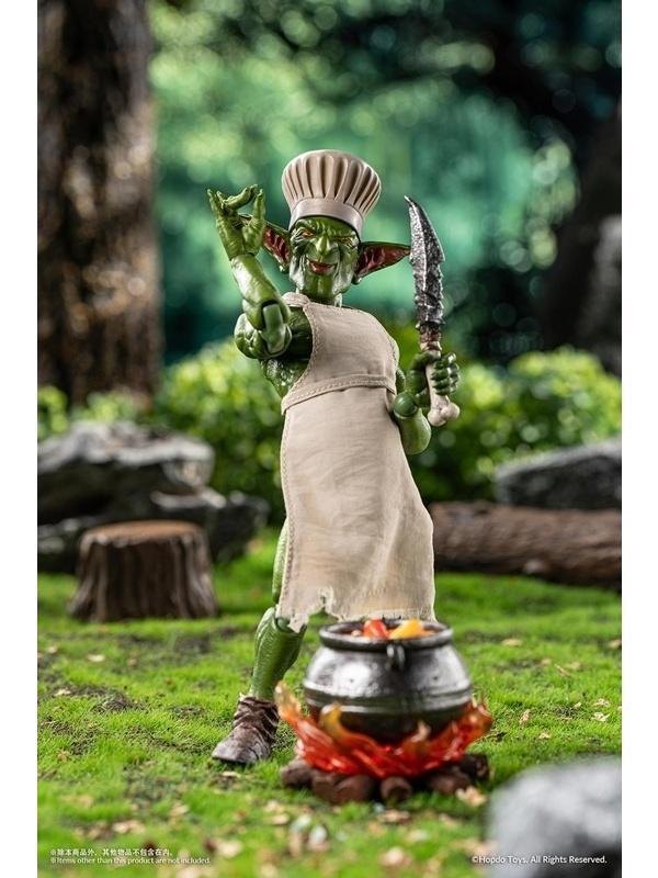 (預購) HopDo Toys 1/12 哥布林族系列 廚師長哥布林 可動完成品 20261015 HopDo Toys 1/12 哥布林族系列 廚師長哥布林 可動完成品