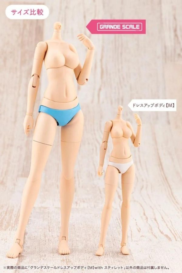 (預購) Kotobukiya 壽屋 GRANDE SCALE 大型比例 創彩少女庭園 裝扮用身體 M 史蒂蕾特 FG100 組裝模型 20260715 Kotobukiya 壽屋 GRANDE SCALE 大型比例 創彩少女庭園 裝扮用身體 M 史蒂蕾特 FG100 組裝模型