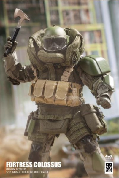 HASUKI 1/12 SA02 Salvo系列 黑色行動 盾兵 可動完成品 HASUKI 1/12 SA02 Salvo系列 黑色行動 盾兵 可動完成品