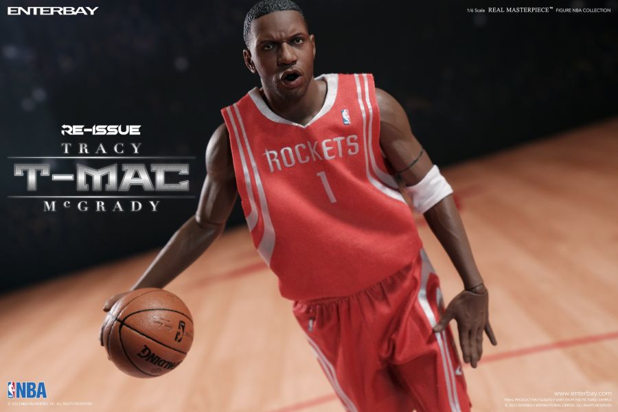 絕版斷貨中 ENTERBAY 1/6 NBA系列 崔西•麥葛瑞迪 Tracy McGrady T-Mac 休士頓火箭隊 可動完成品 ENTERBAY 1/6 NBA系列 崔西•麥葛瑞迪 Tracy McGrady T-Mac 休士頓火箭隊 可動完成品