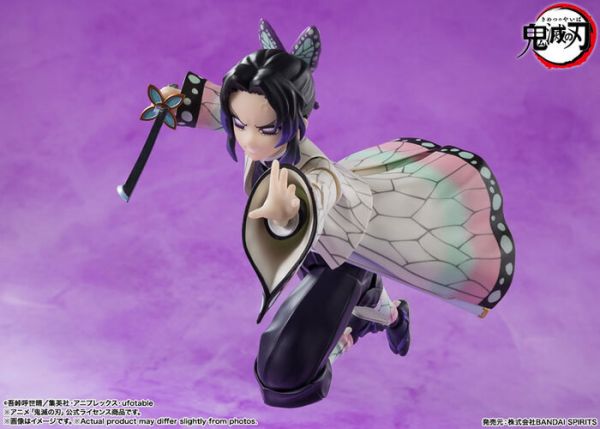 BANDAI S.H.Figuarts SHF 鬼滅之刃 胡蝶忍 可動完成品 BANDAI S.H.Figuarts SHF 鬼滅之刃 胡蝶忍 可動完成品