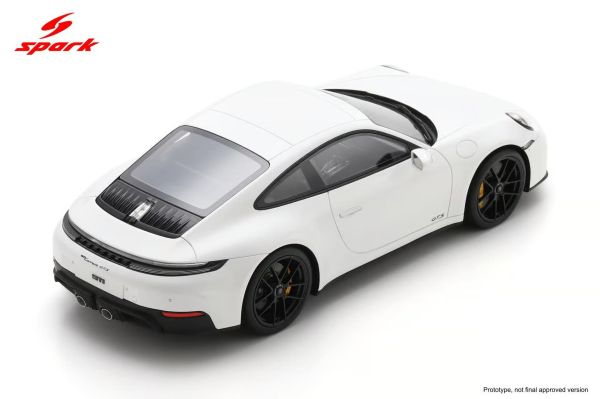 (預購) Spark 1/18 保時捷 Porsche 911 Carrera GTS Coupe  (992.2) - White 18S1093 20260824 Spark 1/18 保時捷 Porsche 911 Carrera GTS Coupe  (992.2) - White 18S1093