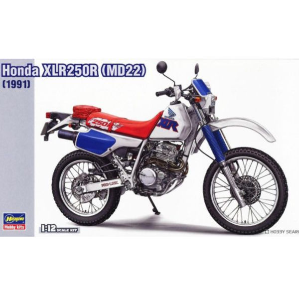 (預購) HASEGAWA 1/12 本田 XLR250R (MD22) (1991) 組裝模型 20260910 HASEGAWA 1/12 本田 XLR250R (MD22) (1991) 組裝模型