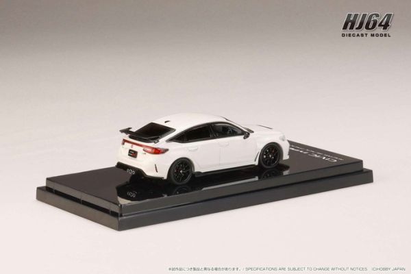 Hobby JAPAN 1/64 本田 Honda CIVIC TYPE R (FL5) RACING BLACK Package 2025 冠軍白 賽車黑化特式套件 HJ644063W Hobby JAPAN 1/64 本田 Honda CIVIC TYPE R (FL5) RACING BLACK Package 2025 冠軍白 賽車黑化特式套件 HJ644063W