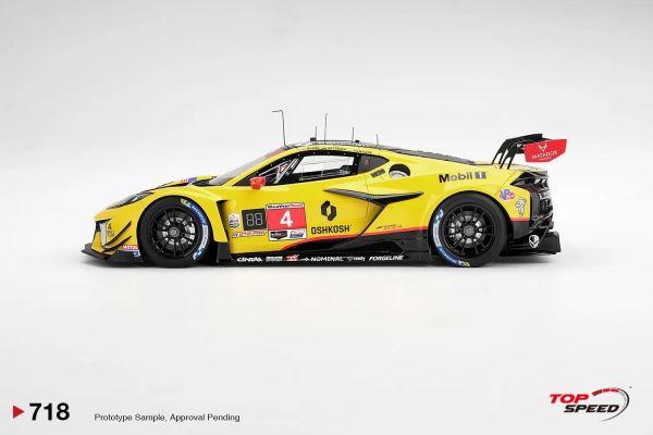 (預購) TSM MODEL 1/43 雪佛蘭 Chevrolet Corvette Z06 GT3.R #4 Corvette Racing by Pratt Miller Motorsports 2026 IMSA Daytona 24 Hrs TSM430949 20260824 TSM MODEL 1/43 雪佛蘭 Chevrolet Corvette Z06 GT3.R #4 Corvette Racing by Pratt Miller Motorsports 2026 IMSA Daytona 24 Hrs TSM430949