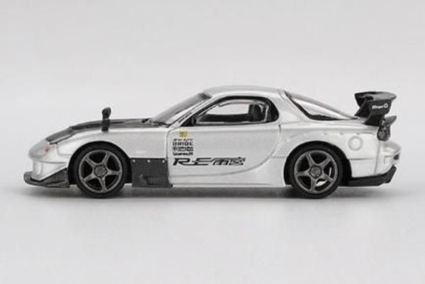 (預購) MINIGT 1/64 馬自達 Mazda RX-7 RE-Amemiya Silver Metallic LHD MGT01106-L 20251016 MINIGT 1/64 馬自達 Mazda RX-7 RE-Amemiya Silver Metallic LHD MGT01106-L