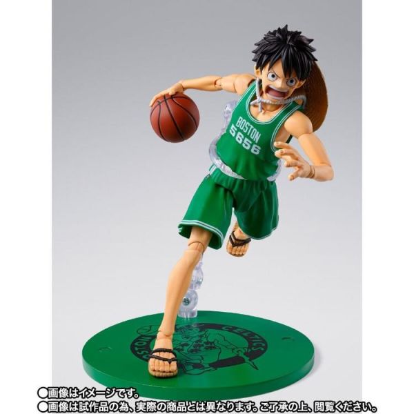(預購) BANDAI S.H.Figuarts SHF 航海王 ONE PIECE×NBA 魯夫 塞爾提克 CELTICS ver. 可動完成品 20260420 BANDAI S.H.Figuarts SHF 航海王 ONE PIECE×NBA 魯夫 塞爾提克 CELTICS ver. 可動完成品