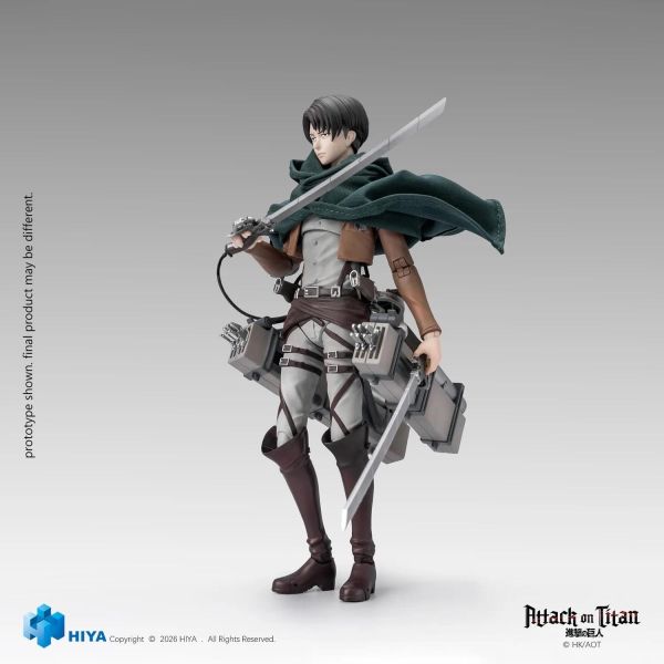 (預購) Hiya E.B.S. 1/12 進擊的巨人1~3季 里維·阿卡曼 EBA0449 可動完成品 20261221 Hiya E.B.S. 1/12 進擊的巨人1~3季 里維·阿卡曼 EBA0449 可動完成品