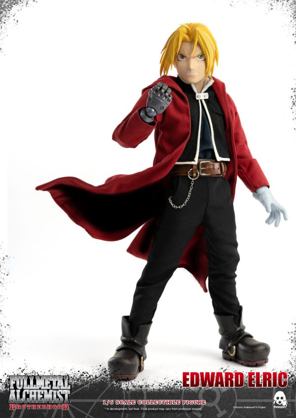 threezero 1/6 FigZero 鋼之煉金術師 鋼煉 愛德華·愛力克 可動完成品 threezero 1/6 FigZero 鋼之煉金術師 鋼煉 愛德華·愛力克 可動完成品