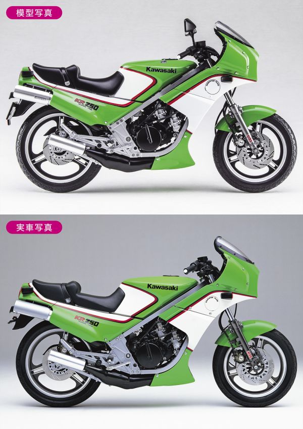 HASEGAWA 長谷川 1/12 川崎 KAWASAKI KR250 (KR250A) 組裝模型 HASEGAWA 長谷川 1/12 川崎 KAWASAKI KR250 (KR250A) 組裝模型