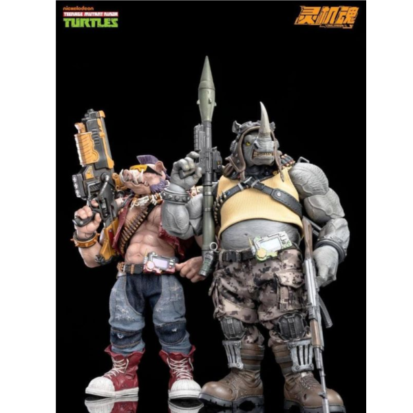 (預購) 靈機魂 忍者龜 牛頭 羅斯泰迪 可動完成品 20260507 靈機魂 忍者龜 牛頭 羅斯泰迪 可動完成品