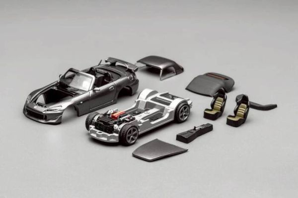 MOTORHELIX 1/64 本田 Honda S2000 Type S 新方程式紅 金屬月石灰 分別販售 MOTORHELIX 1/64 本田 Honda S2000 Type S 新方程式紅 金屬月石灰 分別販售