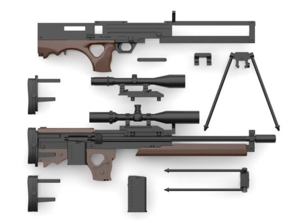 TOMYTEC 1/12 迷你武裝 LADF15 少女前線 WA2000型 組裝模型 TOMYTEC,1/12,迷你武裝,LADF15,少女前線,WA2000型,組裝模型,