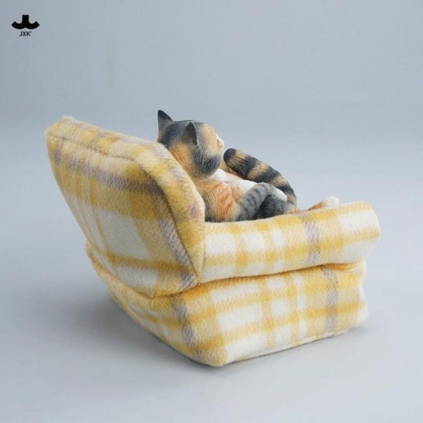 (預購) JXK Studio JXK350 動物公仔 暖格沙發喵 C 20260423 JXK Studio JXK350 動物公仔 暖格沙發喵 C
