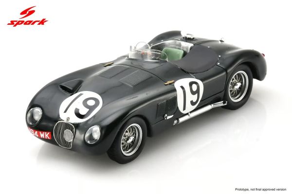 (預購) Spark 1/43 Jaguar C-Type No.19 4th Le Mans 24H 1953 S2945 20260823 Spark 1/43 Jaguar C-Type No.19 4th Le Mans 24H 1953 S2945