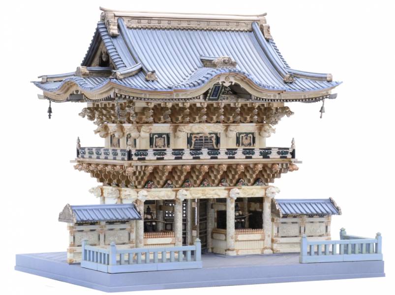 1/80 日光東照宮 陽明門 FUJIMI 建28 富士美 組裝模型 FUJIMI,日本建物,日本城堡,建,日光,東照宮,陽明門,