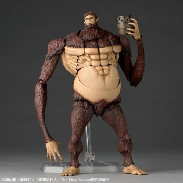 (預購) KAIYODO 海洋堂 Revoltech 驚奇山口式 進擊的巨人 獸之巨人 吉克 可動完成品 NR097 20260510 KAIYODO 海洋堂 Revoltech 驚奇山口式 進擊的巨人 獸之巨人 吉克 可動完成品 NR097