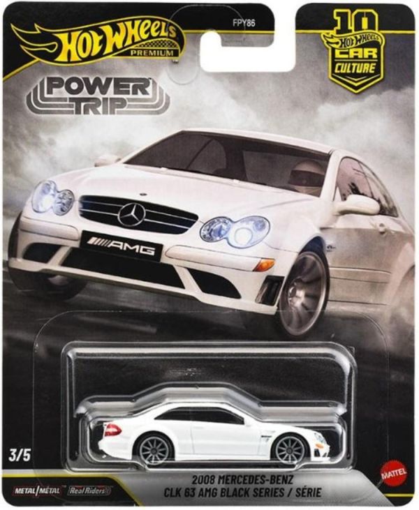 (預購) Hot Wheels風火輪 JKF29-9866 汽車文化系列 Power Trip 2008 賓士 Mercedes-Benz CLK 63 AMG Black Series 20260510 Hot Wheels風火輪 JKF29-9866 汽車文化系列 Power Trip 2008 賓士 Mercedes-Benz CLK 63 AMG Black Series