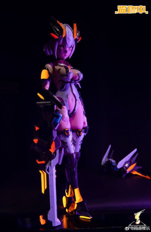 閃點模玩 1/12 半包膠機娘 靈姬系列 緋奈 可動完成品 閃點模玩 1/12 半包膠機娘 靈姬系列 緋奈 可動完成品