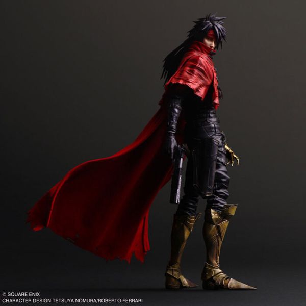 SQUARE ENIX PLAY ARTS 真 FF7R 太空戰士7 重生 最終幻想7 文森特·瓦倫泰 可動完成品 SQUARE ENIX PLAY ARTS 真 FF7R 太空戰士7 重生 最終幻想7 文森特·瓦倫泰 可動完成品