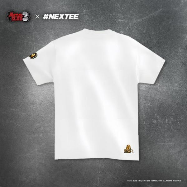 NEXTee 合金彈頭MetalSlug Hadouken 短袖T恤 黑&白 分別販售 NEXTee 合金彈頭MetalSlug Hadouken 短袖T恤 黑&白 分別販售