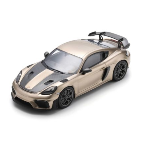 (預購) Spark 1/18 保時捷 Porsche Cayman GT4 RS - Gold bronze metallic with Weissach package 18S1098 20260824 Spark 1/18 保時捷 Porsche Cayman GT4 RS - Gold bronze metallic with Weissach package 18S1098