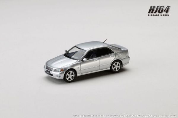 Hobby JAPAN 1/64 豐田 Toyota ALTEZZA RS200 (E10) 1998 金屬銀 HJ641080AS Hobby JAPAN 1/64 豐田 Toyota ALTEZZA RS200 (E10) 1998 金屬銀 HJ641080AS