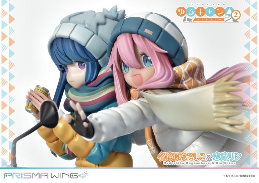[標準版] Prime 1 Studio PRISMA WING 1/7 搖曳露營 各務原撫子＆志摩凜 PVC [標準版] Prime 1 Studio PRISMA WING 1/7 搖曳露營 各務原撫子＆志摩凜 PVC