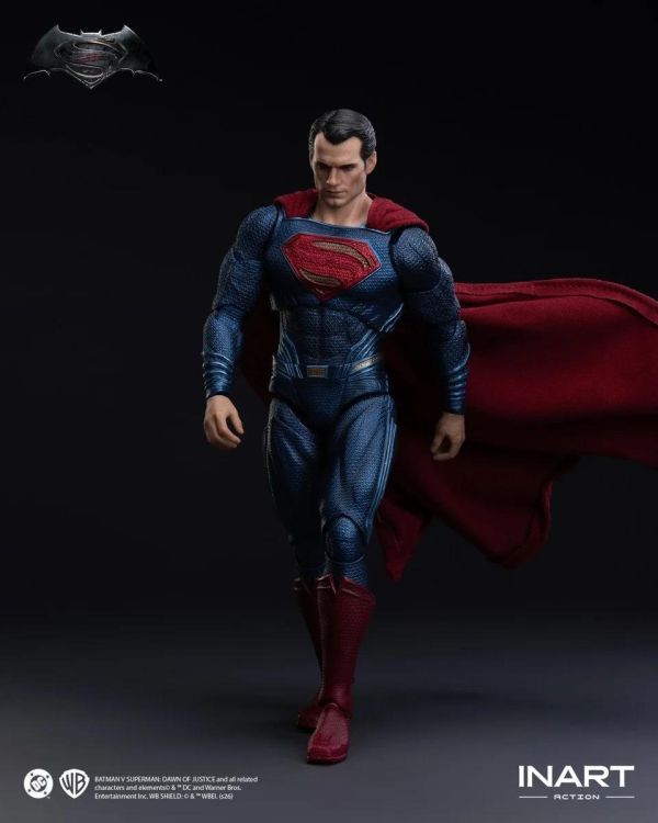 (預購) INART 1/12 蝙蝠俠大戰超人:正義黎明 超人Hg M0005 可動完成品 20261001 INART 1/12 蝙蝠俠大戰超人:正義黎明 超人Hg M0005 可動完成品