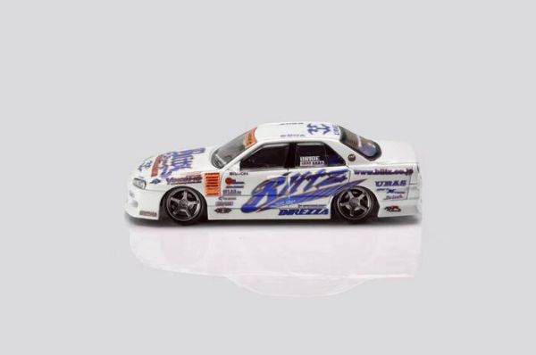 Mortal 1/64 日產 NISSAN D1GP BLITZ-ER34 04樣式 Mortal 1/64 日產 NISSAN D1GP BLITZ-ER34 04樣式