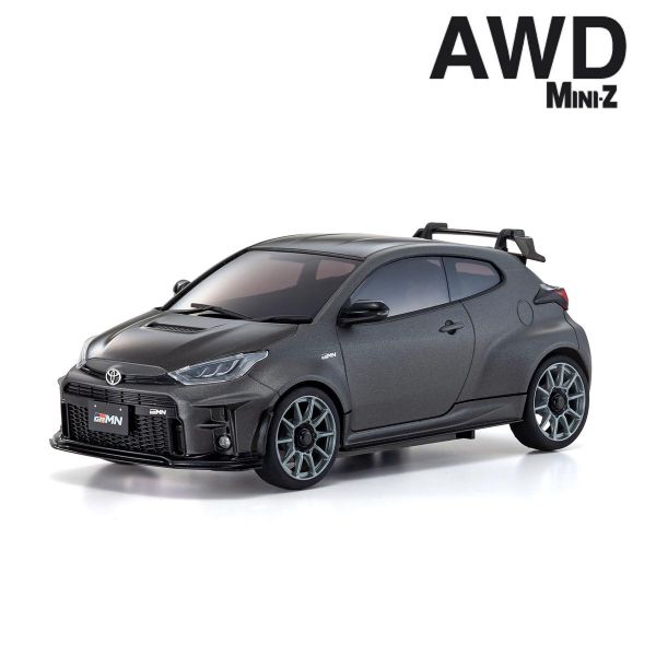 KYOSHO 京商 MINI-Z AWD Toyota GRMN YARIS CIRCUIT PACKAGE Gun Metallic 暴力鴨 鐵灰色 (底盤ASC MA020) KYOSHO 京商 MINI-Z AWD Toyota GRMN YARIS CIRCUIT PACKAGE Gun Metallic 暴力鴨 鐵灰色 (底盤ASC MA020)